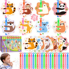 LEASEN 32-pack mini bubble wands for classroom gifts