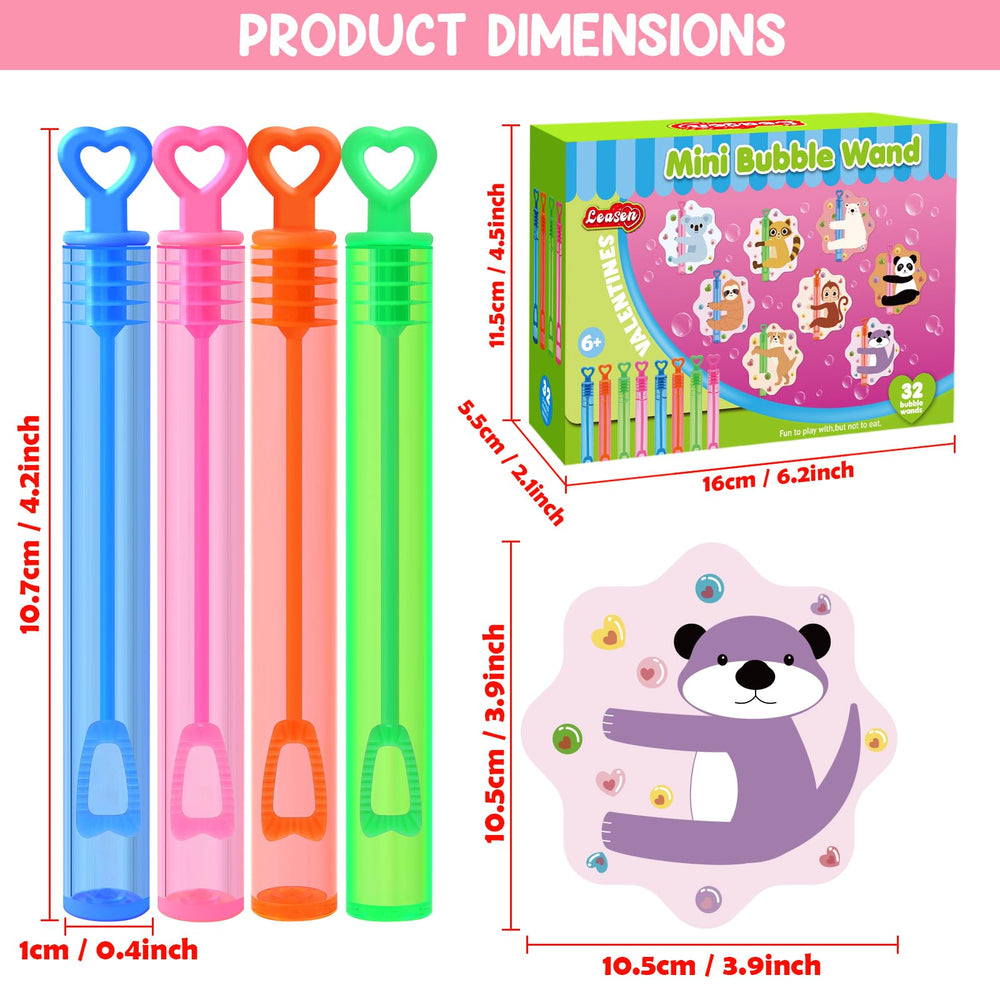 LEASEN animal-themed cards hug the wand for a cute surprise.