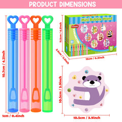 LEASEN animal-themed cards hug the wand for a cute surprise.
