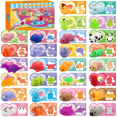 LEASEN Valentine mochi squishies pack for tactile play and gifting