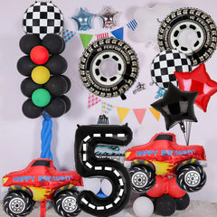 Lebeili number 4 balloon (40-inch) marks the milestone in style.
