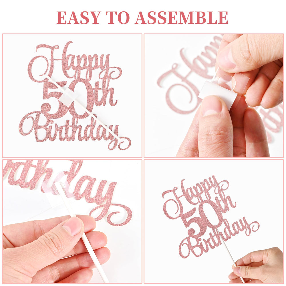 Lecferrarc adhesive dots and sticks simplify topping assembly.