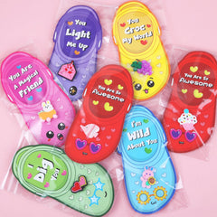 Ideal for classroom exchanges, party favors, and rewards.