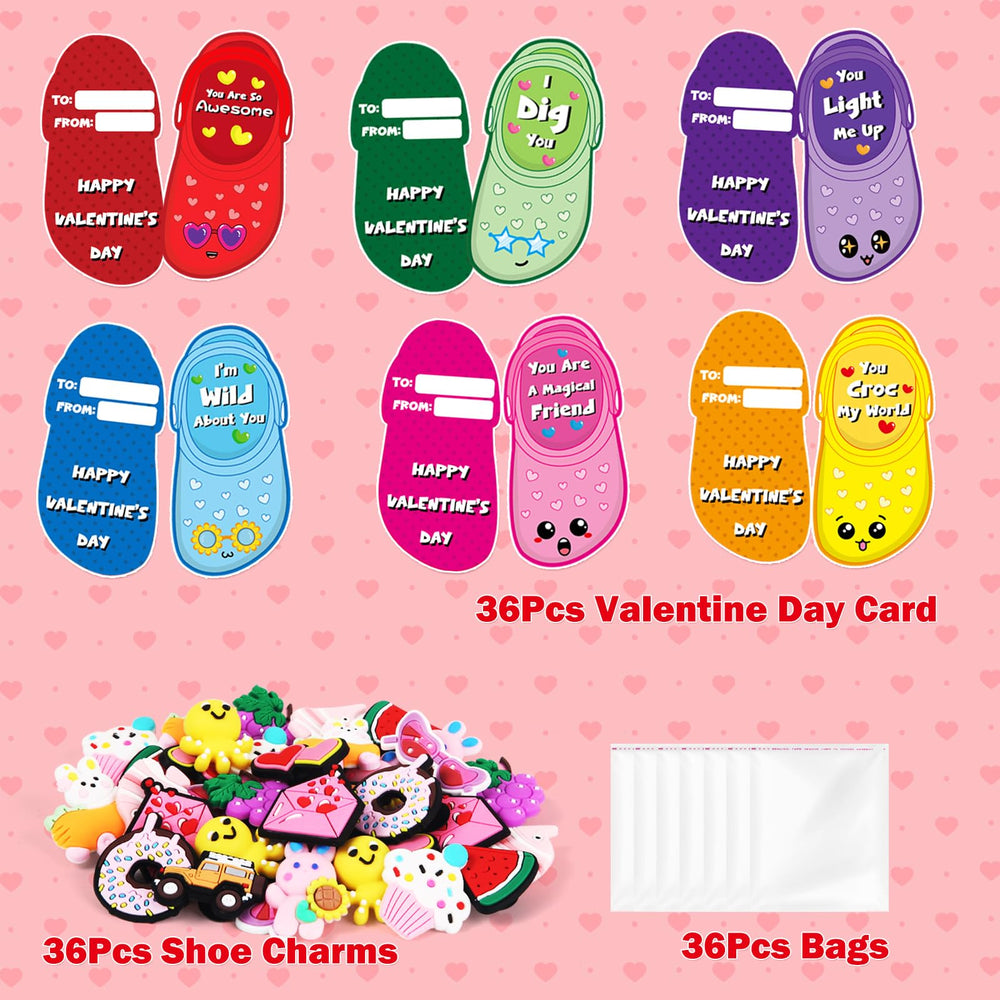 Bright, kid-friendly designs enhance Valentine moments.