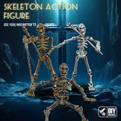 Lechonix T13 Halloween decorative skeleton for desk