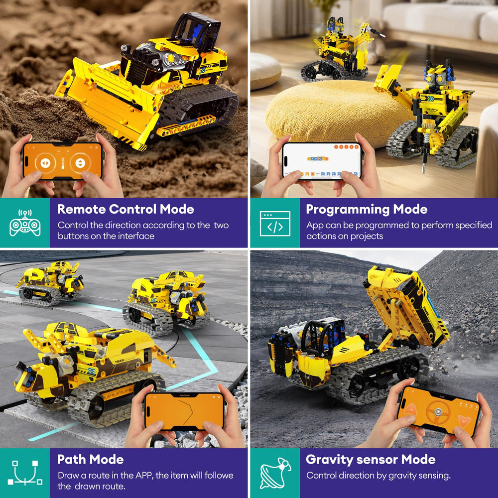 LECPOP ABS material ensures safe, non-toxic construction toys for kids.