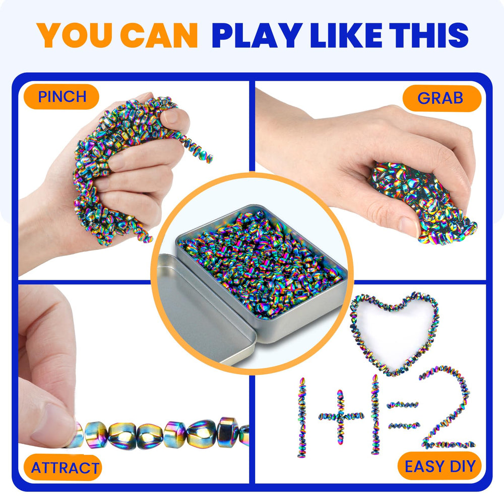 LECTRUS weak magnet design enables one-handed play without strong attraction.