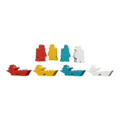 Leder Games Arcs wooden ships and agents provide tactile space warfare feel