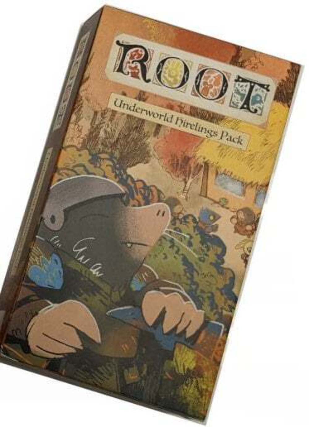 Leder Games Root Underworld Hirelings Pack map setup expands play with new allies and tactical options.