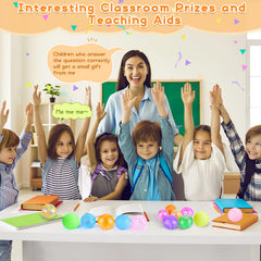 LEE HUR squishy stress balls easy to clean with soap and warm water.