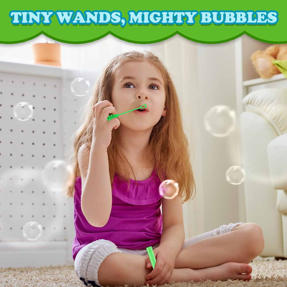 Leetous neon mini bubbles bulk pack ideal for goody bags and events