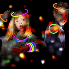 Leetous necklace and bracelet kit for glowing party accessories
