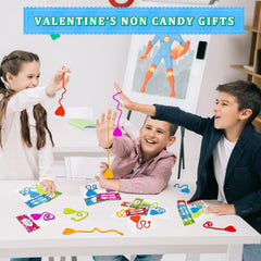 Leetous party favors showcase non-candy Valentines ideal for kids and parties