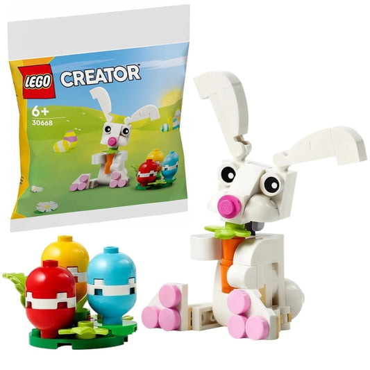LEGO 30668 Easter Bunny assembly for decorative display