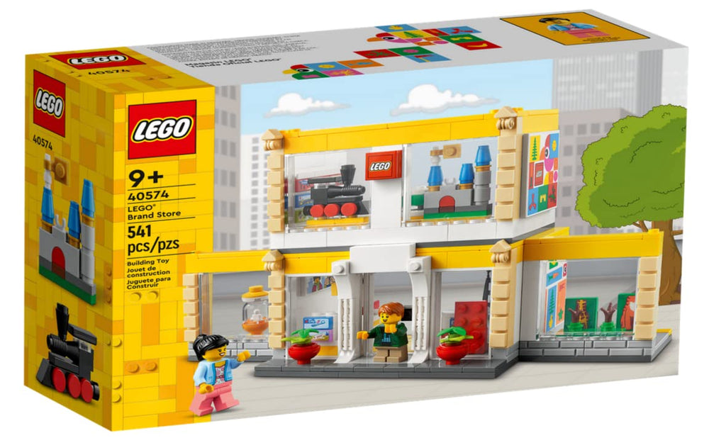 LEGO 40574 cash-register-detail enhances micro-scale shopping play and realistic display.
