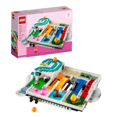 LEGO 40596 Magic Maze desert scene promotes patience and focus.