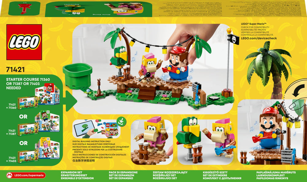 LEGO 71421 rotating stage activates musical sounds during play