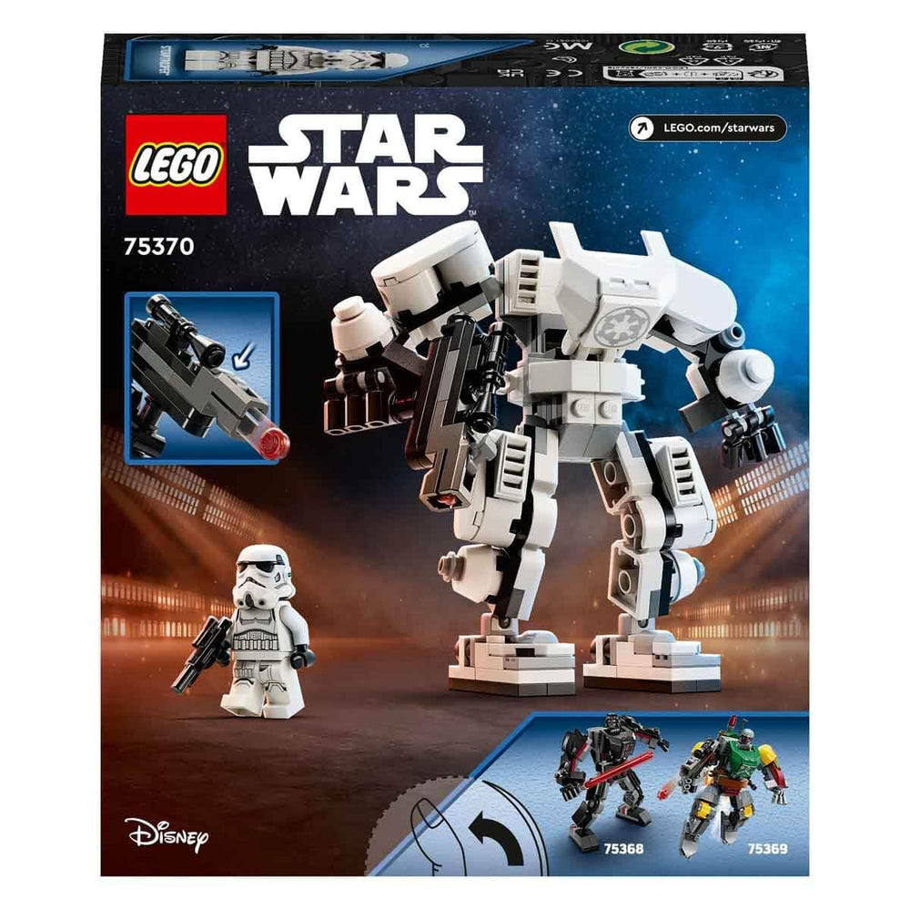 LEGO 75370 Stormtrooper Robot blaster clip for quick access