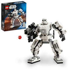 LEGO 75370 Stormtrooper Robot with poseable hands for action play