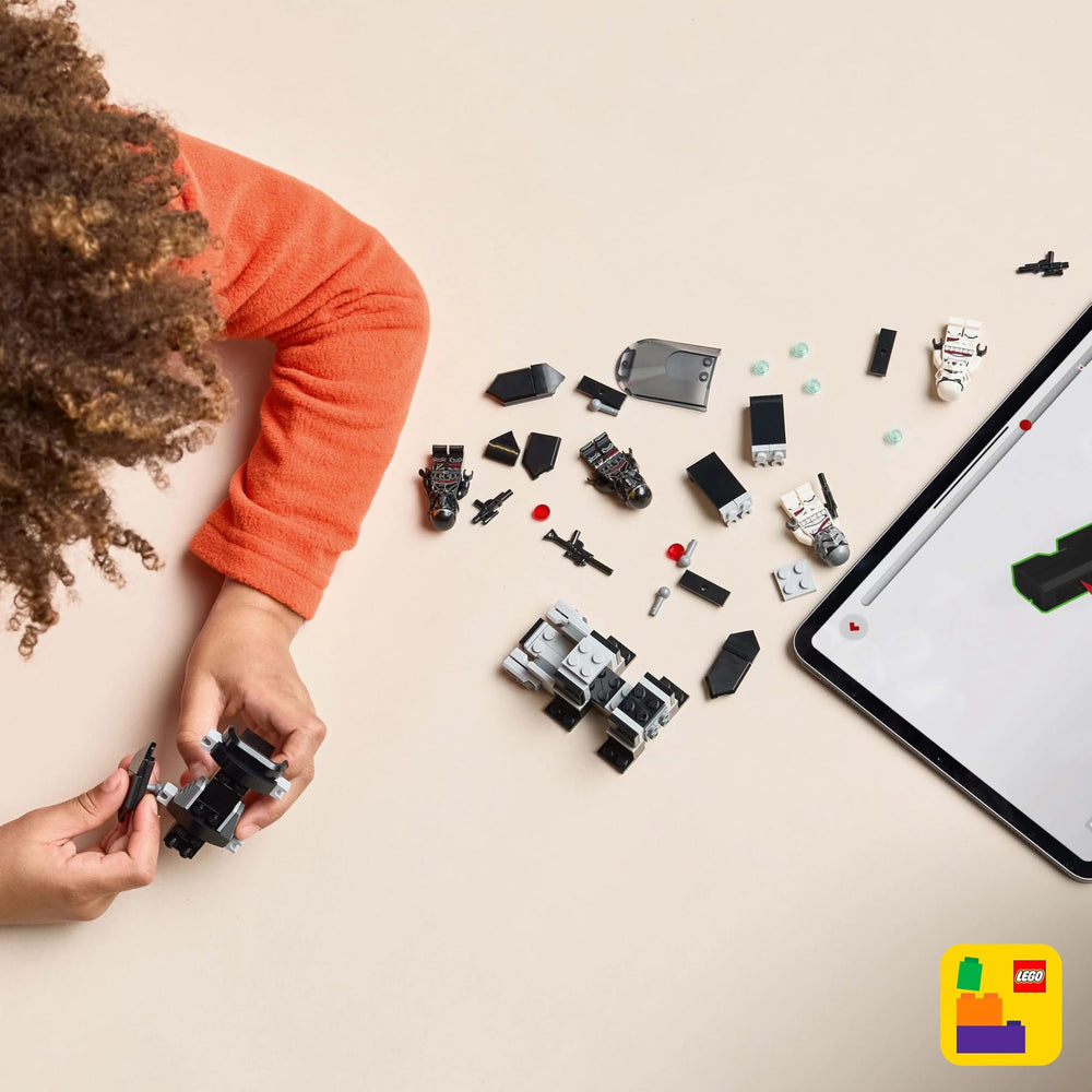 LEGO 75412 removable cockpit canopy enables quick scene changes