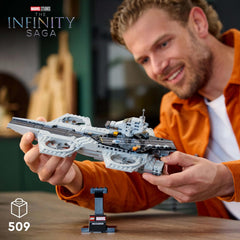 LEGO 76295 Avengers Helicarrier Infinity Saga tie-in appeals to collectors