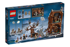 LEGO 76407 Whomping Willow build showcases swinging branches for dynamic storytelling