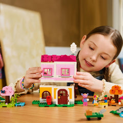 LEGO Animal Crossing builds side-by-side neighborhoods or stacked two-story homes for variety.