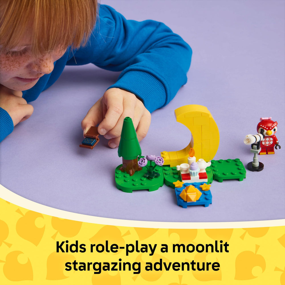 LEGO Animal Crossing star fragments to decorate the scene
