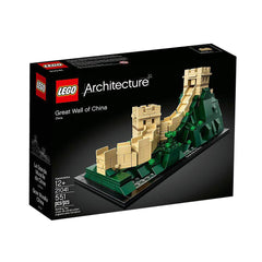 LEGO Architecture Great Wall of China 21041 mountain landscape with trees and lakes