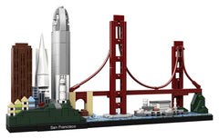 LEGO Architecture San Francisco Coit Tower presents historic skyline detail.