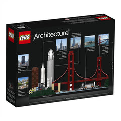 LEGO Architecture San Francisco Skyline Model highlights architectural storytelling.