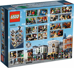 LEGO Creator Expert Assembly Square interior dental office invites precise, adjustable micro-scene detail.