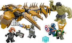 LEGO Hulk figure in action pose for immersive play sessions.