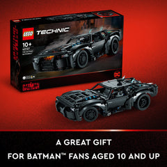 LEGO Batman Batmobile display ready model for shelf-worthy collection