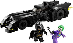 LEGO Batmobile boot stores Batarang, handcuffs, harpoon for quick access