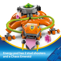 LEGO Biolizard brick-built figure for dramatic boss battles.