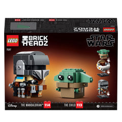 Gift-ready Lego BrickHeadz 75317 set for birthdays or holidays.
