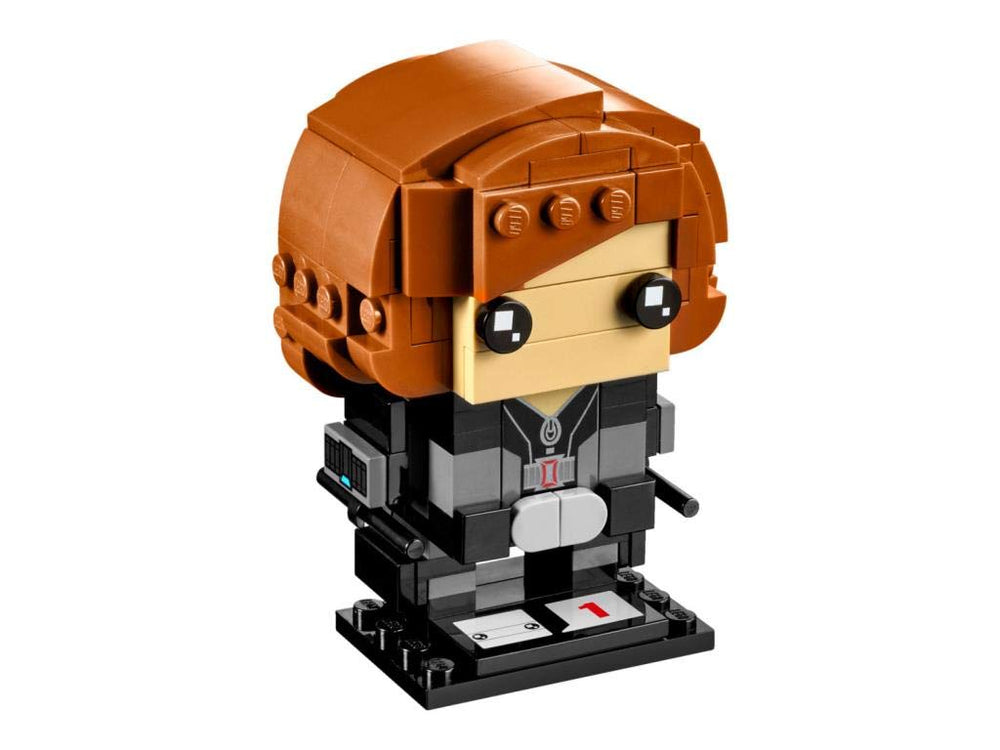 LEGO BrickHeadz Black Widow baton attachment enables dynamic posing.