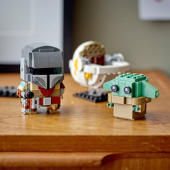 LEGO BrickHeadz The Child figure with adjustable ears for expressive display.