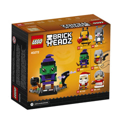 LEGO BrickHeadz Halloween Witch 40272 bone element enhances spooky display.