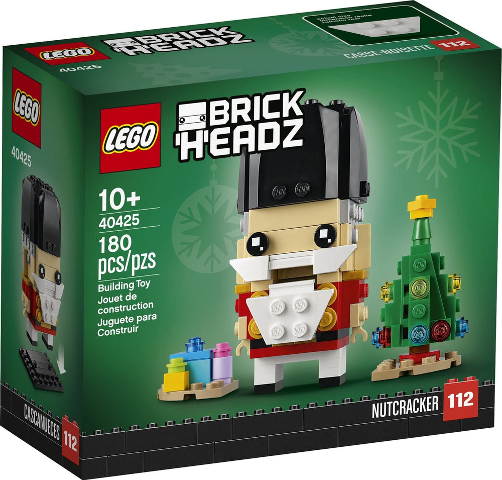 LEGO BrickHeadz Nutcracker open mouth feature enables playful poses