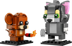 LEGO Tom BrickHeadz figure in classic pose, perfect for playful display.