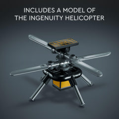LEGO Builder app AR experience visual to explore the rover mission interactively.
