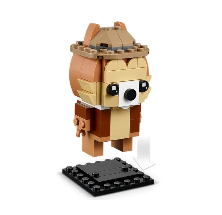LEGO Chip and Dale BrickHeadz assembly instructions ease guided building.