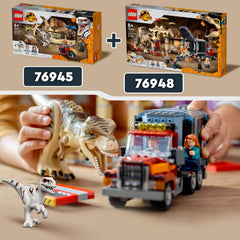 LEGO Christmas gift for kids 8+ who love dinosaur battles