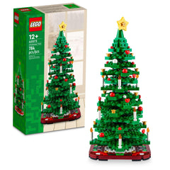 LEGO Christmas Tree 40573 large display tree ready for holiday decor.