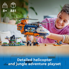 LEGO City Base Camp in the jungle for imaginative expeditions