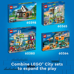 LEGO City Car Wash soapsuds dispenser enhances cleanup pretend play