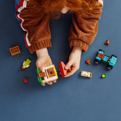 LEGO City farmer minifigure included for farm storytelling.