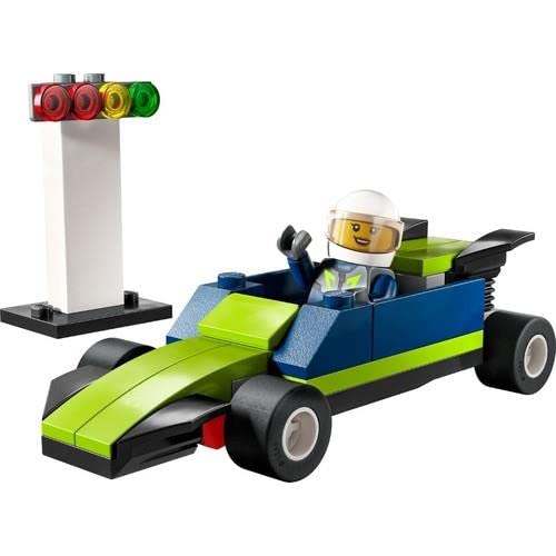 LEGO City Driver Minifigure included to drive the race car and tell stories.